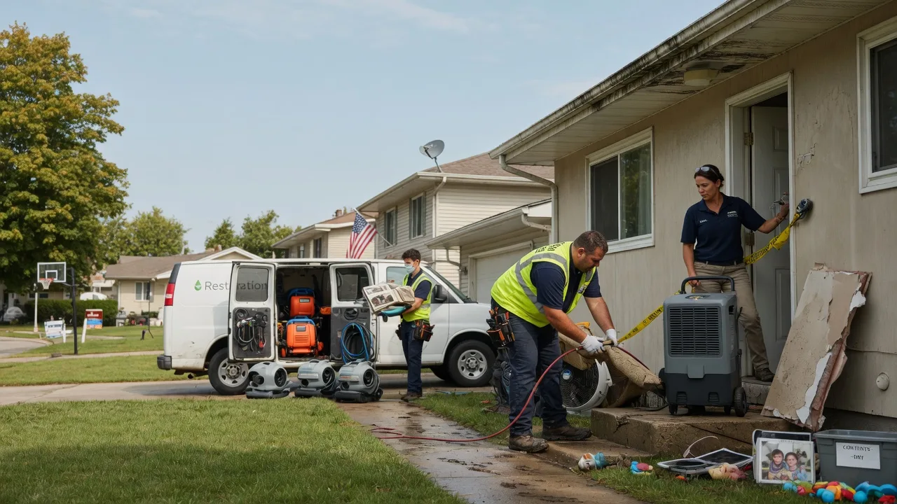 Water Damage Restoration in Mayville, MI near me
